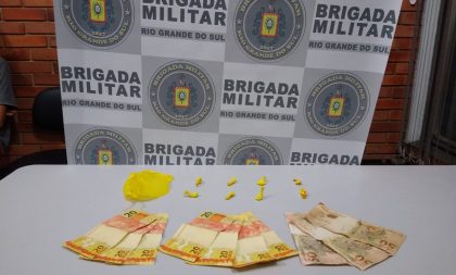 Jovem esconde droga dentro da boca, mas acaba detido por tráfico no Centro