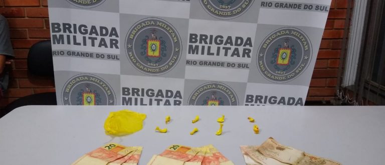 Jovem esconde droga dentro da boca, mas acaba detido por tráfico no Centro