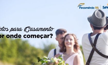 Senac oferece Workshop de Fotos para Casamento na próxima segunda-feira