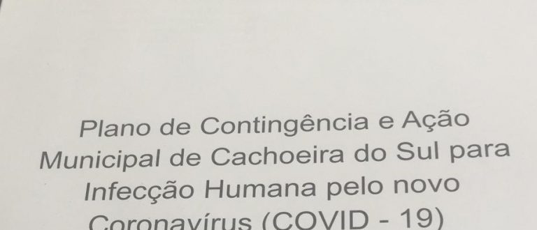 Cachoeira cria plano de contingência contra Coronavírus