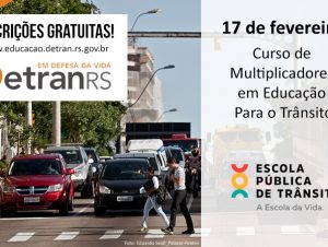 Inscrições abertas para curso EAD de Multiplicadores em Educação para o Trânsito