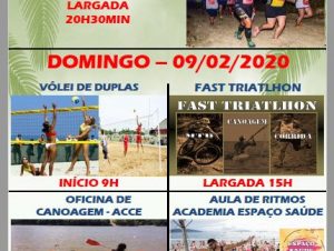 Final de semana de muito esporte na Praia Nova