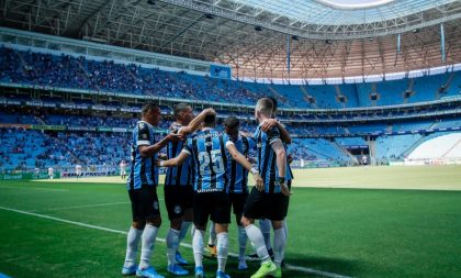 Com gols de Pepê, Diego Souza e Luciano, Grêmio vence o Juventude na 1ª rodada do segundo turno do Gauchão