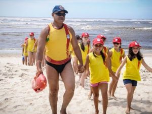 Guarda-vidas mirim chega à Praia Nova em Cachoeira do Sul