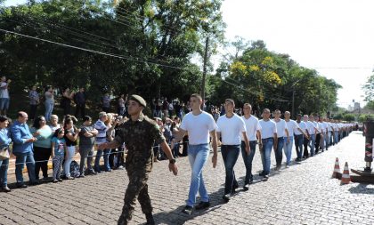 400 jovens são recebidos no Batalhão para o efetivo de 2020