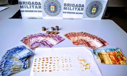 BM detém homem com 60 pedras de crack no Bairro Barcelos