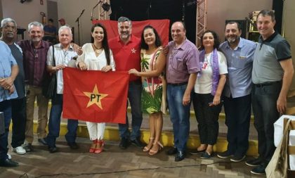 PT comemora 40 anos em Cachoeira do Sul