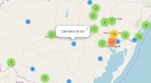 COVID-19: Cachoeira passa a constar em lista de casos confirmados no RS