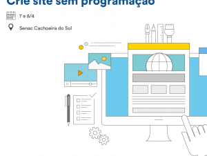 Aprenda a fazer sites sem programação: Senac oferece oficina de WordPress