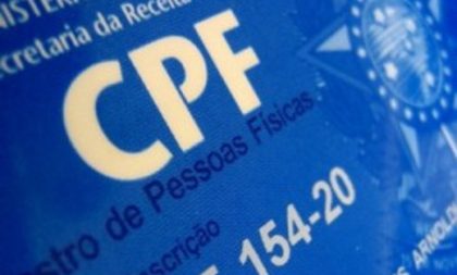 CPF pode ser solicitado gratuitamente por e-mail a partir desta terça-feira