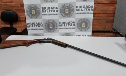 BM prende homem por porte ilegal de arma de fogo no Cristo Rei