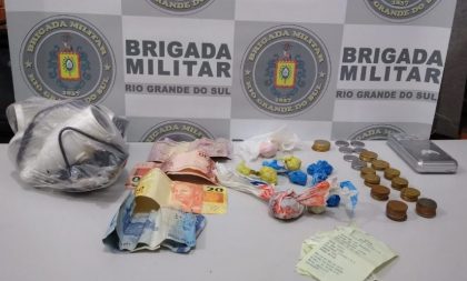 Brigada prende homem por tráfico no Bairro Noêmia