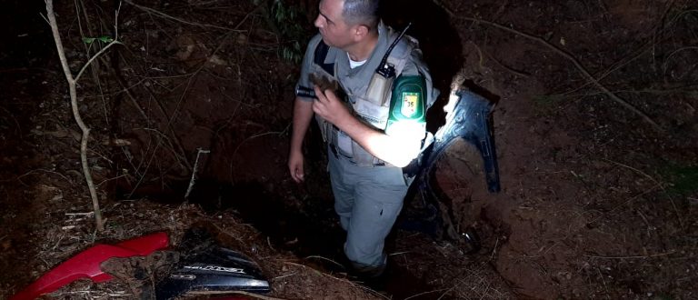 BM de Cachoeira do Sul recupera peças de motos furtadas