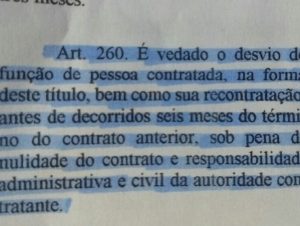 Câmara alerta que recontratação de monitores esbarra em lei municipal