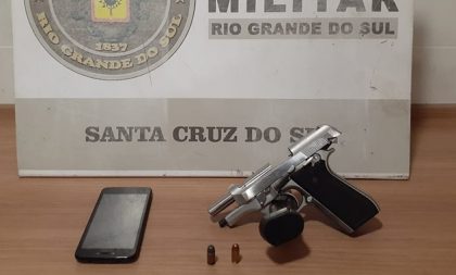 Polícia suspeita que arma furtada em Cachoeira foi usada em homicídio