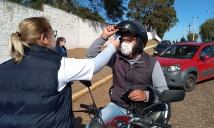 Mais de 5 mil pessoas passaram pelas barreiras sanitárias no final de semana