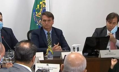 AO VIVO: Presidente debate pandemia AGORA em reunião com governadores