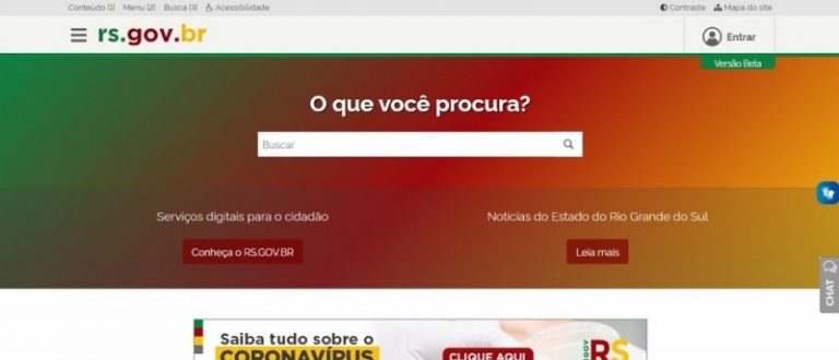 Estado oferece serviços digitais como alternativa em período de quarentena