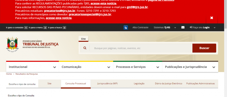 Justiça gaúcha anuncia retorno gradativo do atendimento presencial