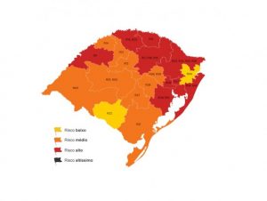 CACHOEIRA SEGUE NA BANDEIRA LARANJA