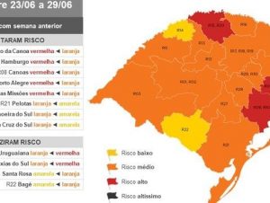 BANDEIRA LARANJA: CACHOEIRA PIORA SITUAÇÃO