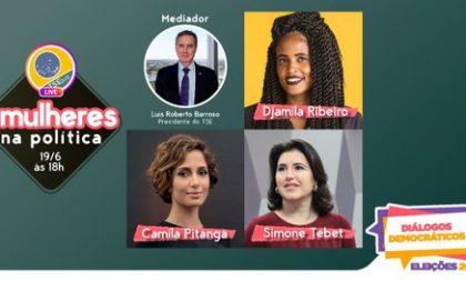 MOÇA – Live com personalidades debate participação feminina na política