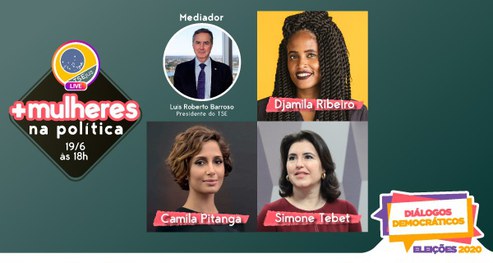 MOÇA – Live com personalidades debate participação feminina na política