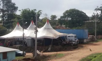 Solidariedade conforta equipe do Parque de Diversões Estrela em Cachoeira