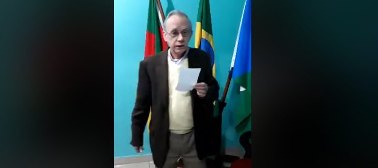 Distanciamento: prefeito de Paraíso do Sul aborda piora de classificação, apesar de único caso confirmado