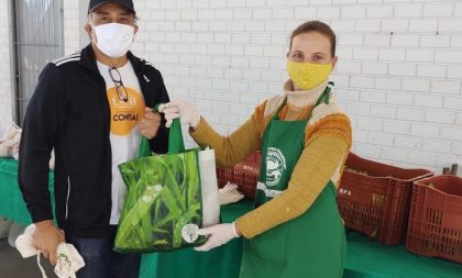 Paraíso do Sul: Grupo Flor e Ser Agroecológico integra ação que estreita relação entre campo e cidade