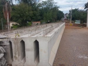 Nada da nova ponte sobre o Arroio Amorim