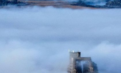 No dia mais frio do ano, um pedaço do céu em Cachoeira do Sul…