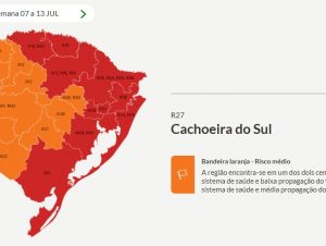 Distanciamento Controlado: Cachoeira segue na bandeira laranja