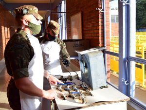 3º Batalhão de Engenharia apoia Corsan durante a pandemia