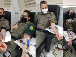 BM de Cachoeira do Sul participa da Campanha Sangue Brigadiano