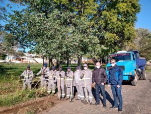 Empresa inicia serviço de capina e roçada em Cachoeira