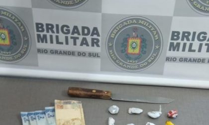 BM de Cachoeira apreende dois adolescentes com droga