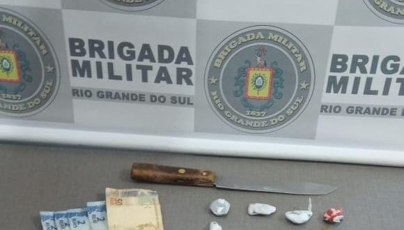 BM de Cachoeira apreende dois adolescentes com droga