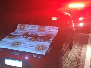 Polícia Rodoviária de Novo Cabrais realiza prisão por porte ilegal de arma de fogo