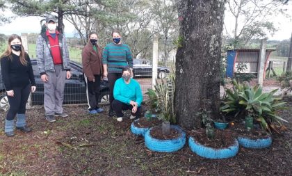 Paraíso do Sul: escolas promovem plantio de flores