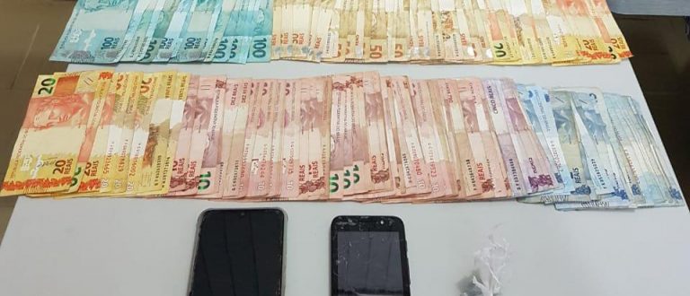 Polícia Civil apreende mais de R$ 4 mil do tráfico