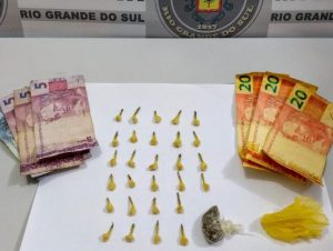 BM apreende adolescente de 16 anos com drogas no Noêmia