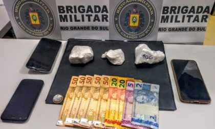 BM prende trio por tráfico de drogas no Marina