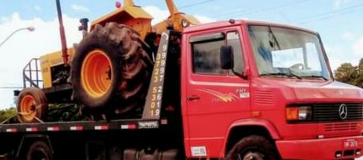 Caminhão-guincho de Cachoeira é roubado em Encruzilhada