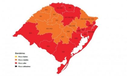 Cachoeira permanece em bandeira laranja no distanciamento controlado do Estado