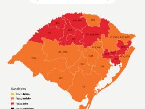 Cachoeira segue na bandeira laranja