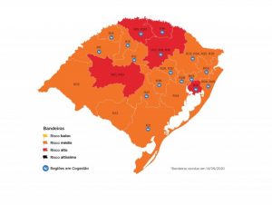 Distanciamento Controlado: 19ª rodada tem cinco regiões em vermelho no mapa definitivo