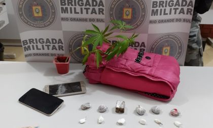 Brigada prende três por tráfico de drogas no Bairro Noêmia