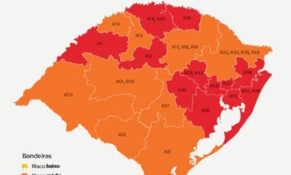 Cachoeira do Sul segue com normas de bandeira laranja por mais 1 semana