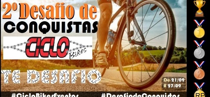 2º Desafio de Conquistas Ciclo Bikes mobiliza os ciclistas